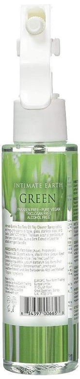 Intimate Earth Green Toy Cleaner Spray 125ml Lubricants and Lotions